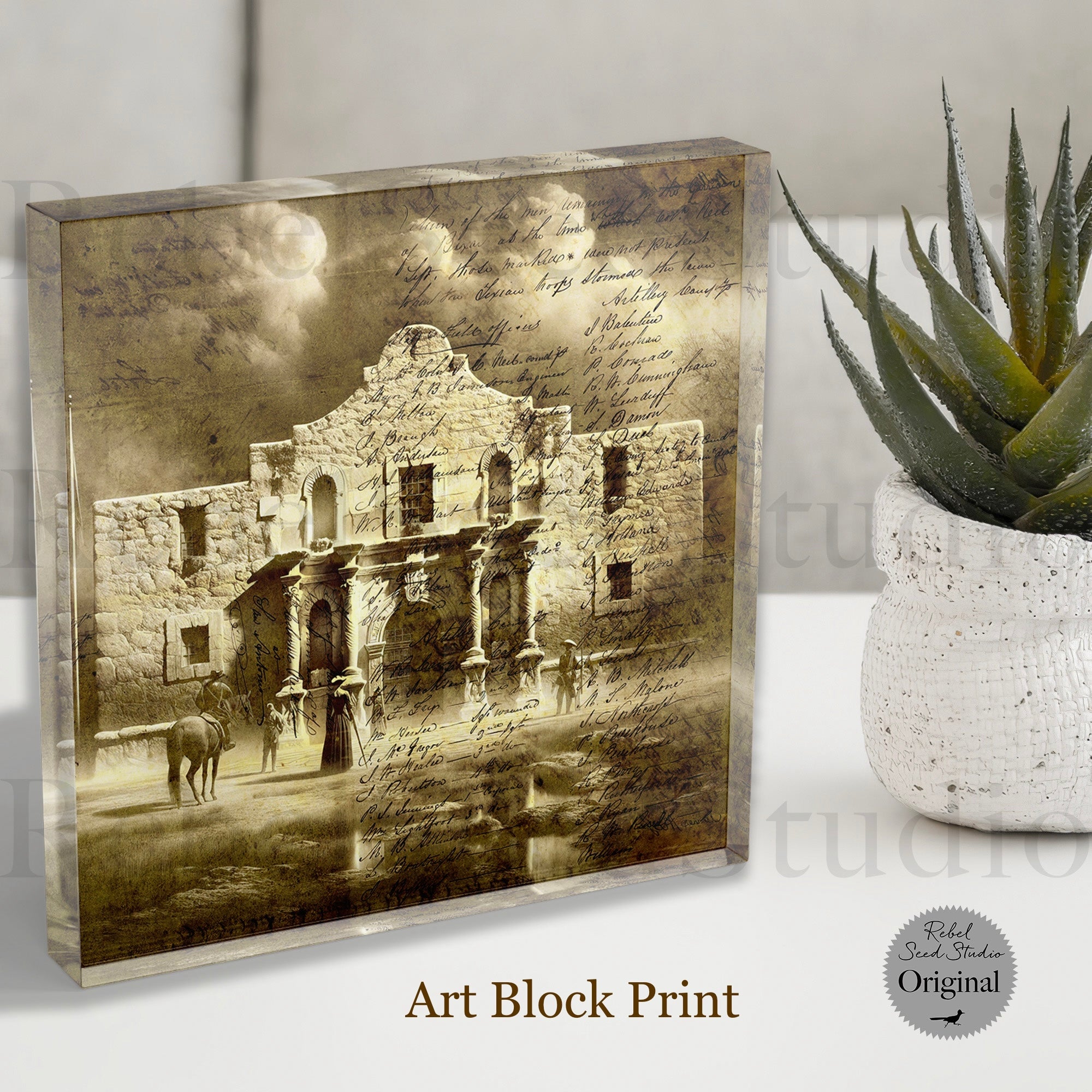 Alamo & Muster Roll (Art Print)