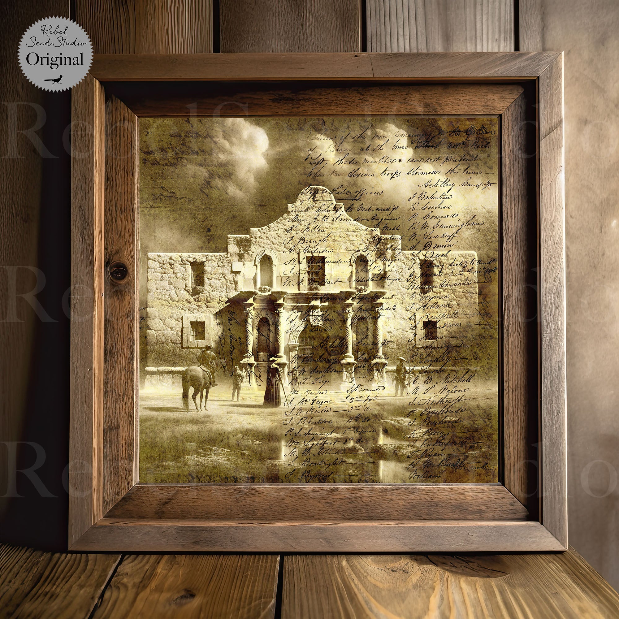 Alamo & Muster Roll (Art Print)