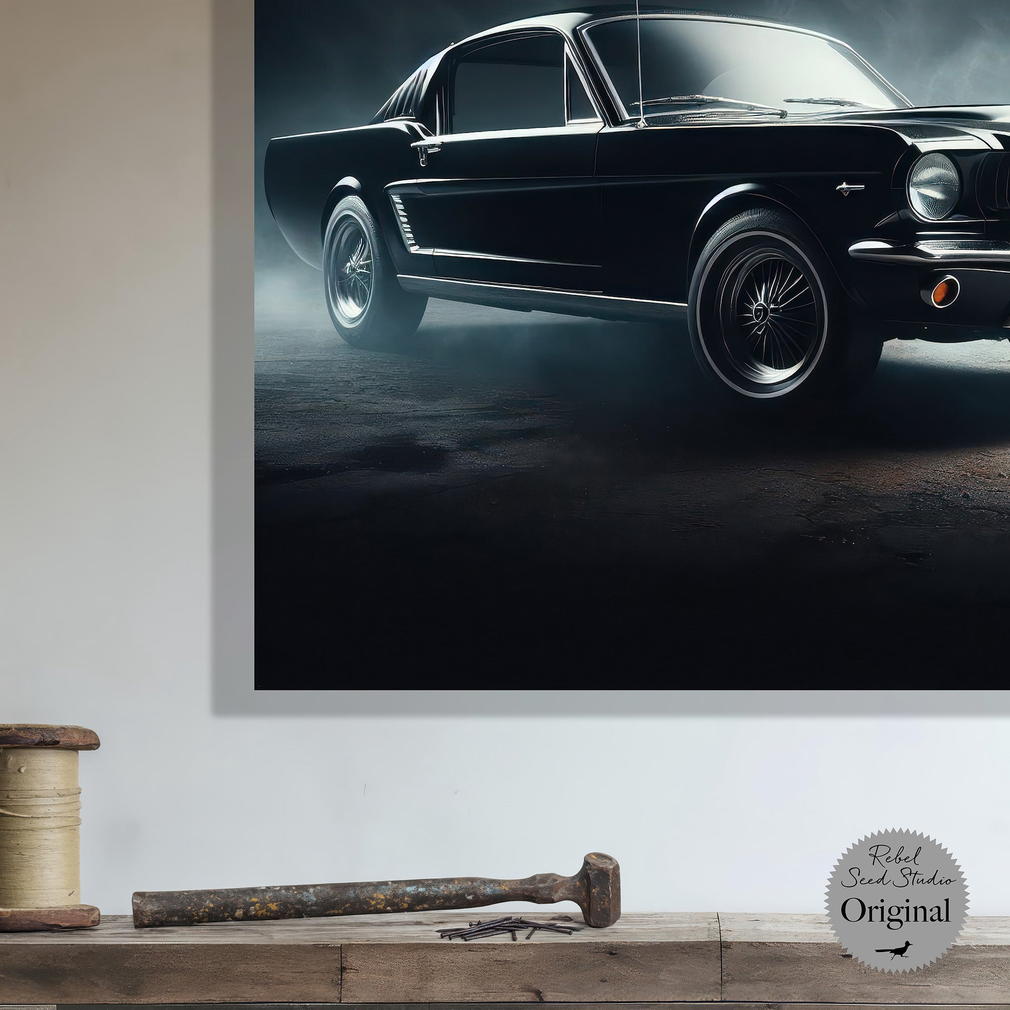 Muscle Car | The Town Quote: Whose Car We Gonna Take (Art Print Bundle)