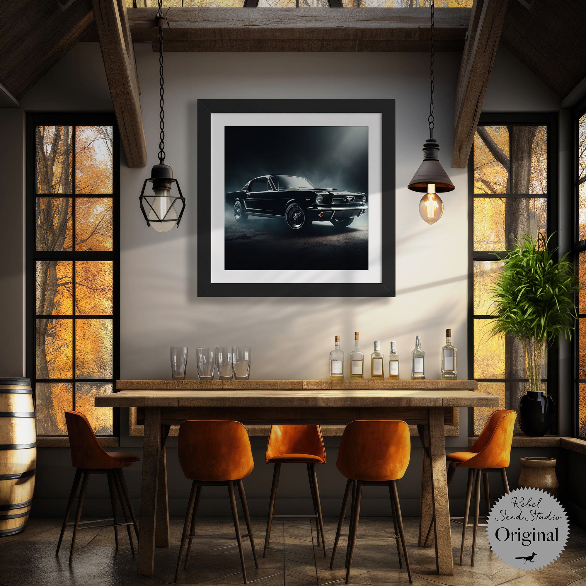 Muscle Car | The Town Quote: Whose Car We Gonna Take (Art Print Bundle)