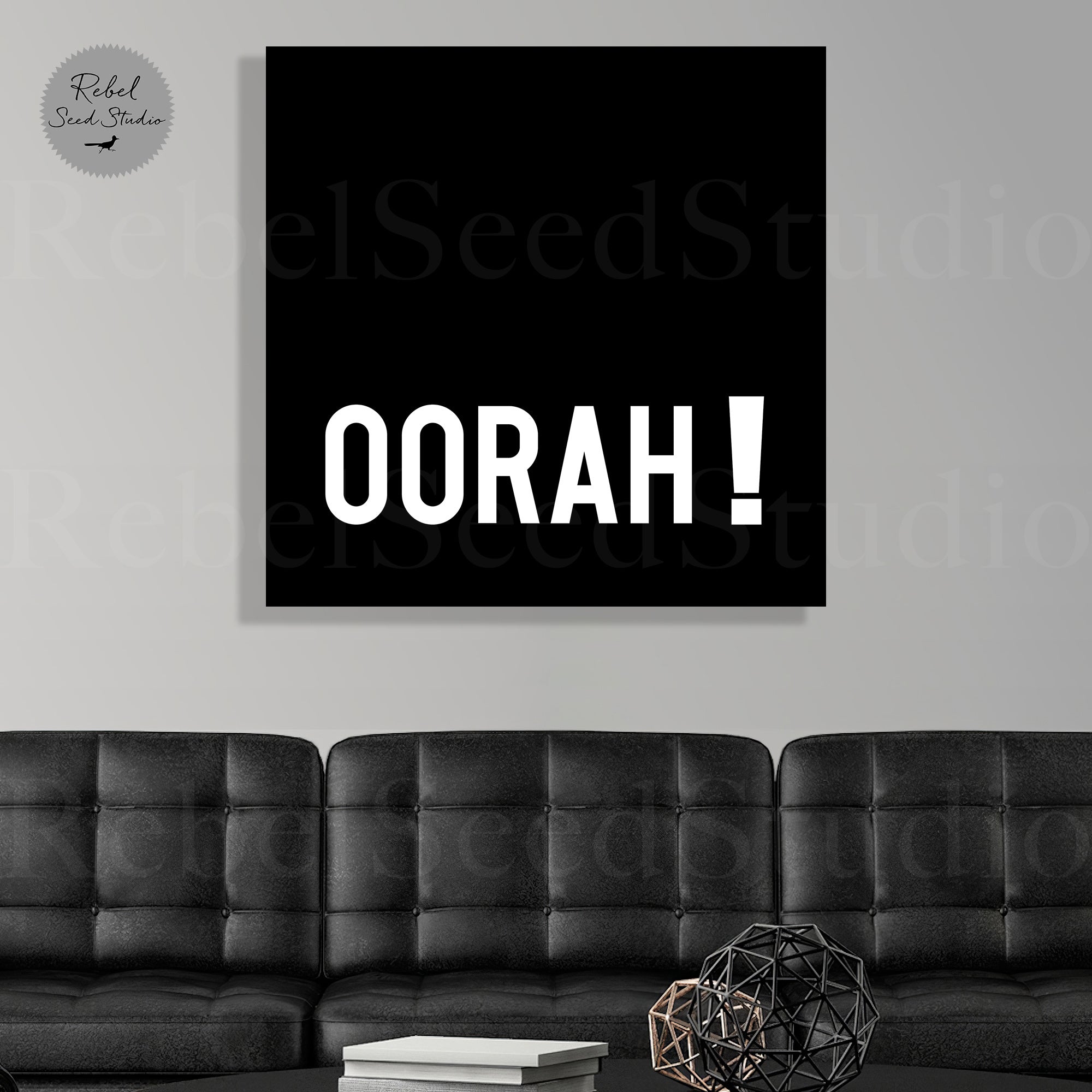 Oorah (Limited Release - Word Art Print)