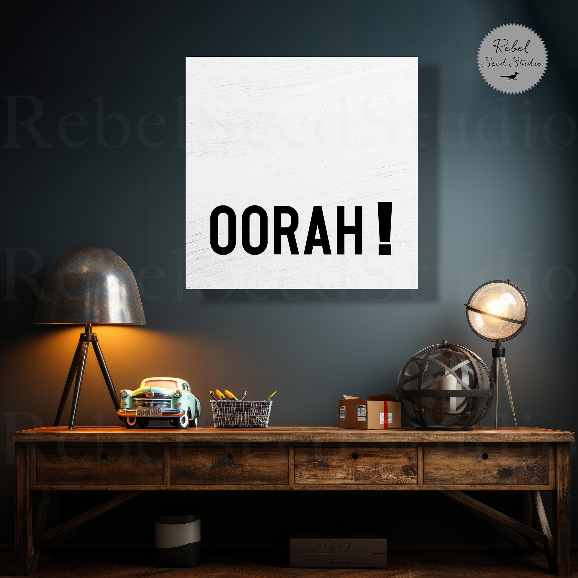 Oorah (Limited Release - Word Art Print)