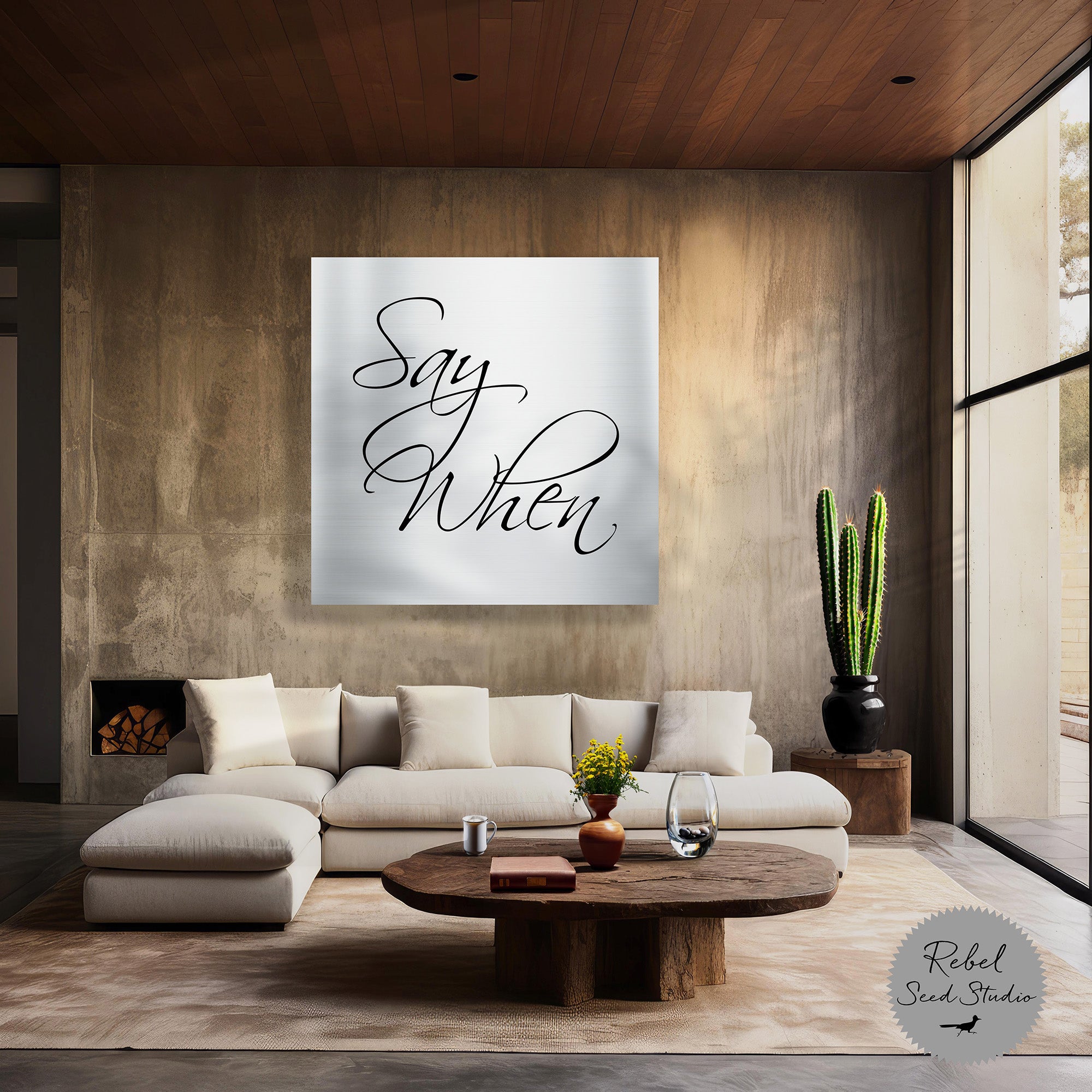 Say When (Art Print)