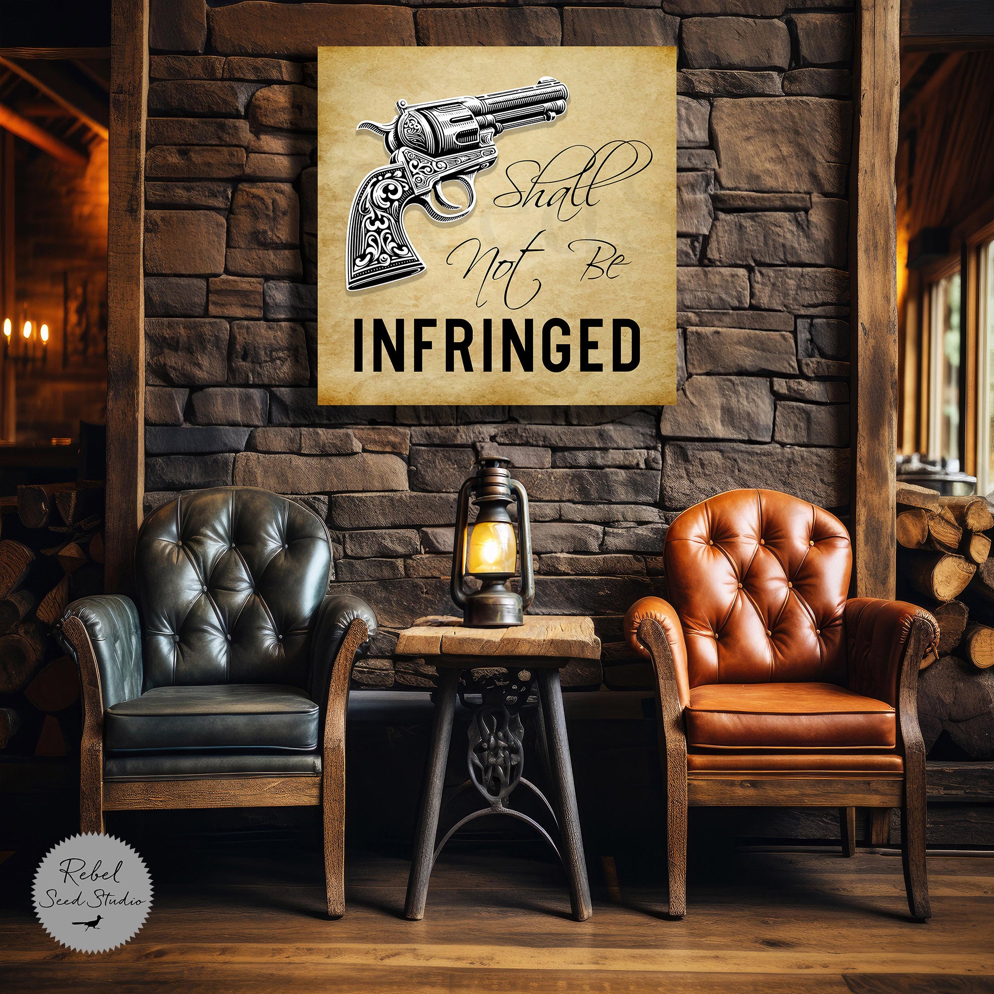 Shall Not Be Infringed (Art Print)